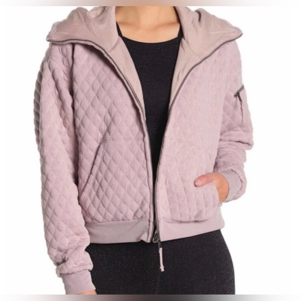 Free People Movement Hibernatin Quilted Hoodie